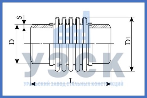 Чертёж компенсатора ОПН в Надым
