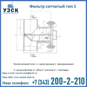 Фильтр сетчатый ФС по Т-ММ-11-2003 в Надым